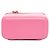 Small Vanity Case Chanel Trendy CC em pele de cordeiro acolchoada rosa com alça de corrente - vista 3