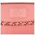 Small Vanity Case Chanel Trendy CC em pele de cordeiro acolchoada rosa com alça de corrente - vista 5