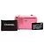 Small Vanity Case Chanel Trendy CC em pele de cordeiro acolchoada rosa com alça de corrente - vista 7