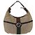 Borsa a Tracolla GUCCI Web Sherry Line Canvas Beige Silver 114871 Auth mr2006 Argento - vista 2