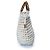 Gucci, mini borsa in maglia bianca Bianco - vista 6
