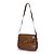 Gucci, Vintage Cognac GG Verschluss-Tasche Braun