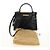 Hermès Borsa a mano HERMES Kelly 28 Box Calfskin 2way Nero Oro Auth 185189SM D'oro - vista 12