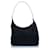 Prada, borsa in nylon e metallo con manico superiore Nero - vista 3