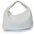 Bottega Veneta, borsa hobo Intrecciato in bianco - vista 2