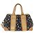 Borsa LOUIS VUITTON Monogram Multicolor Courtney MM 2way Nera M45642 Auth 163673SAV Nero - vista 3