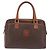 Céline Borsa a mano CELINE Macadam Canvas PVC Leather Brown Gold Auth ka5768A Marrone D'oro - vista 2