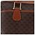 Céline Borsa a mano CELINE Macadam Canvas PVC Leather Brown Gold Auth ka5768A Marrone D'oro - vista 4