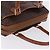 Céline Borsa a mano CELINE Macadam Canvas PVC Leather Brown Gold Auth ka5768A Marrone D'oro - vista 7