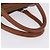 Céline Borsa a mano CELINE Macadam Canvas PVC Leather Brown Gold Auth ka5768A Marrone D'oro - vista 8