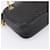 Borsa a tracolla con catena BALLY in pelle nera e oro Auth 196400A Nero - vista 11