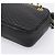 Borsa a tracolla con catena BALLY in pelle nera e oro Auth 196400A Nero - vista 12