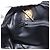 Borsa a tracolla con catena BALLY in pelle nera e oro Auth 196400A Nero - vista 19