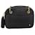 Borsa a tracolla con catena BALLY in pelle nera e oro Auth 196400A Nero - vista 2