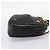 Borsa a tracolla con catena BALLY in pelle nera e oro Auth 196400A Nero - vista 5