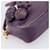 Borsa a tracolla PRADA in pelle viola e oro Auth 197470 D'oro Porpora - vista 14