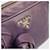 Borsa a tracolla PRADA in pelle viola e oro Auth 197470 D'oro Porpora - vista 17