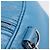 Borsa BALENCIAGA Air Hobo in pelle 2way Blu Argento 466844 Auth ka5712A - vista 16