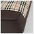 Borsa a mano BURBERRY Nova Check Canvas Beige Silver Auth 196618A Argento - vista 12