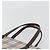 Borsa a mano BURBERRY Nova Check Canvas Beige Silver Auth 196618A Argento - vista 8