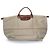 Longchamp, borsa weekender pliage EXT Beige