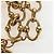 CHANEL Bracciale metallo tono oro CC Auth 195952V - vista 13