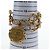 CHANEL Bracciale metallo tono oro CC Auth 195952V - vista 15