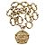 CHANEL Bracciale metallo tono oro CC Auth 195952V - vista 2