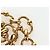 CHANEL Bracciale metallo tono oro CC Auth 195952V - vista 6