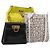 Borsa Salvatore Ferragamo Pelle Nylon Set da 3 Nero Giallo Bianco Auth 197582