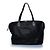 Mulberry, mala shopper com fecho à volta em couro scotch grain Preto - vista 2