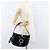 Borsa a tracolla BALLY in pelle scamosciata Nero Argento Auth sw721A - vista 24