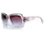 Chanel, oversized Sonnenbrille mit silbernem CC Mehrfarben  - Ansicht 2
