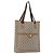 Borsa Tote GUCCI GG Plus Supreme Web Sherry Line PVC Beige Rosso Verde Auth BSZ695