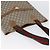Borsa Tote GUCCI GG Plus Supreme Web Sherry Line PVC Beige Rosso Verde Auth BSZ695 - vista 7