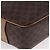 Céline Borsa a tracolla CELINE Macadam Canvas PVC Leather Brown Gold Auth BSZ634 Marrone D'oro - vista 10