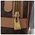 Céline Borsa a tracolla CELINE Macadam Canvas PVC Leather Brown Gold Auth BSZ634 Marrone D'oro - vista 14