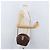 Céline Borsa a tracolla CELINE Macadam Canvas PVC Leather Brown Gold Auth BSZ634 Marrone D'oro - vista 24