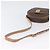 Céline Borsa a tracolla CELINE Macadam Canvas PVC Leather Brown Gold Auth BSZ634 Marrone D'oro - vista 7