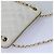 Borsa a tracolla CHANEL Matelasse con catena in pelle bianca CC Auth 76482 Bianco - vista 6