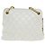 Borsa a tracolla CHANEL Matelasse con catena in pelle bianca CC Auth 77469 Bianco - vista 2