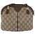 GUCCI GG Supreme Web Sherry Line Bag PVC Beige Gold 904 02 047 Auth BSZ679 Golden - view 3