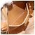 Borsa a tracolla GUCCI Micro GG Supreme PVC Beige Oro 007 115 0093 Auth BSZ654 D'oro - vista 20