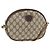 Borsa a tracolla GUCCI GG Supreme PVC Beige Gold Auth BSZ655 D'oro