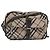 Borsa a tracolla BURBERRY Nova Check Blue Label in tela Beige Brown Auth ti1756 Marrone