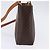 Céline Borsa a mano CELINE Macadam Canvas PVC Leather 2way Brown Gold Auth 142436 Marrone D'oro - vista 5