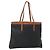 Borsa Tote Salvatore Ferragamo PVC Pelle Nero Oro Auth ar13392