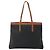 Borsa Tote Salvatore Ferragamo PVC Pelle Nero Oro Auth ar13392 - vista 2