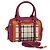 Borsa a Mano BURBERRY Nova Check Canvas 2way Beige Gold Auth 118645V D'oro