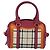 Borsa a Mano BURBERRY Nova Check Canvas 2way Beige Gold Auth 118645V D'oro - vista 2